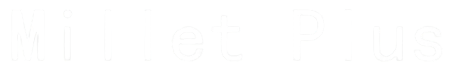 Millet Plus Logo - White